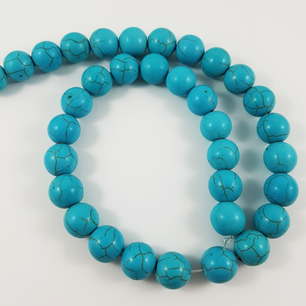 Clear & Blue Turquoise Strung Beads By Bead Landing™ 