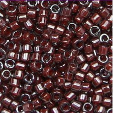 DELICA - LINED CRYSTAL/DARK PLUM LUSTRE (5g)