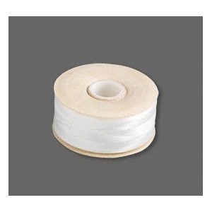 Thread, Nymo®, Nylon, White, size D. 64yd Spool