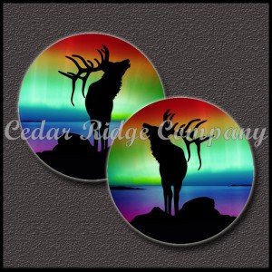 1" Epoxy Cab - Evening Elk Bellow (Pair)