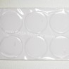 Clear Epoxy Oval Shape Dome Stickers 40x30mm