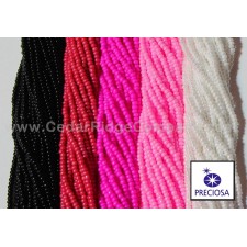 Preciosa Czech - Opaque 11/0 Seed Bead Set 5 Hanks
