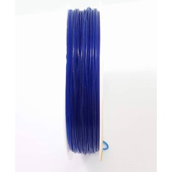 Transparent Stretchy Beading Cord 0.8mm - Navy Blue
