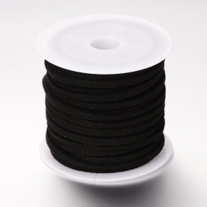 Faux Leather Suede Lace 5 Meter Spool 3mm x 1.5mm