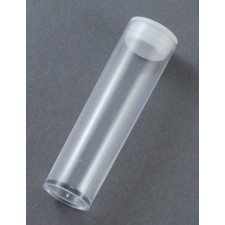 10pc Plastic Bead Storage Tubes Vials 55x15mm