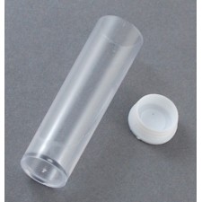 10pc Plastic Bead Storage Tubes Vials 55x15mm