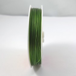 Beading Wire 30m Roll Dim 0.45mm - Green