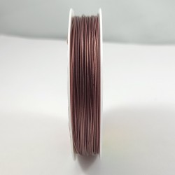 Beading Wire 30m Roll Dim 0.45mm - Brown