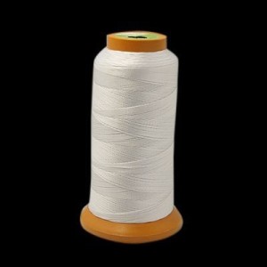 Nylon Sewing Thread 640-680 yard cone Diameter 0.1 White 