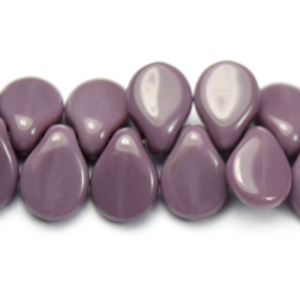 Preciosa Czech Glass Pip Beads 5x7mm Opaque Purple 